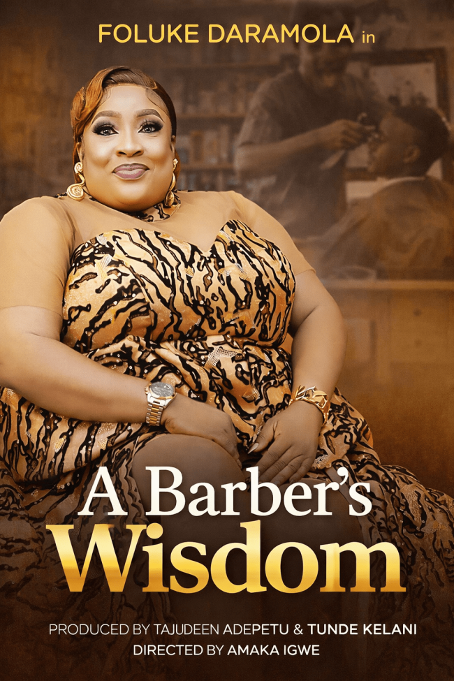 A barber's wisdom poster
