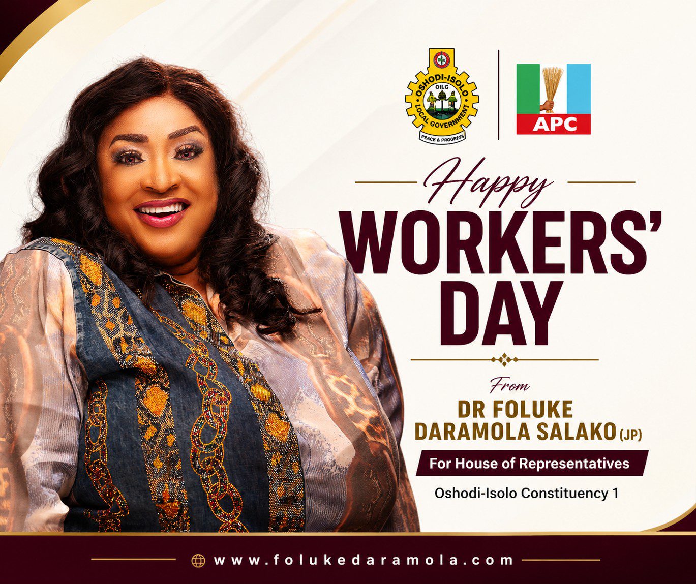 Foluke Daramola Workers Day