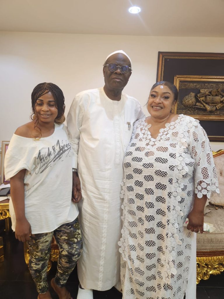 Foluke Daramola-Salako visits Cardinal Odunmbaku